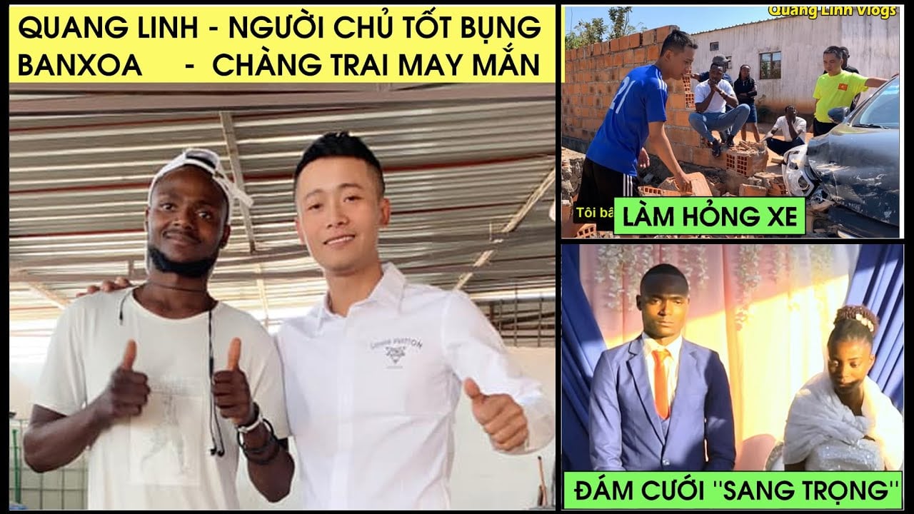 Giữ đúng lời hứa tặng nhà năm xưa, Quang Linh Vlog được chàng trai châu Phi xem như 'người cha thứ 2' - ảnh 4