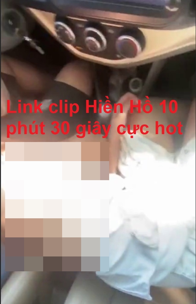 Hậu bị nghi rò rỉ link 10 phút 33 giây, Hiền Hồ có thêm clip trong ô tô hút view chóng mặt