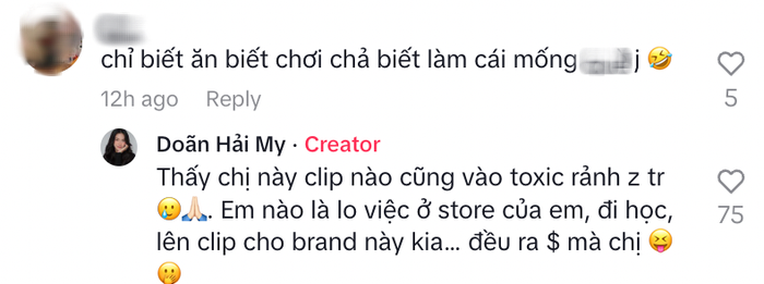 Doãn Hải My đáp trả khi bị nói chỉ biết ăn chơi: Em đi học, quay clip đều ra tiền - Ảnh 1.