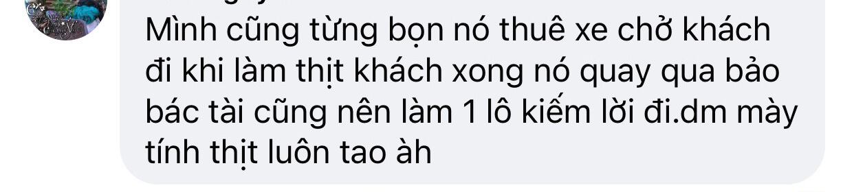 Chia sẻ từ tài xế