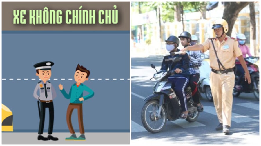 Đi xe không chính chủ có bị CSGT xử phạt hay không?