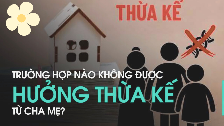 7 trường hợp của sau đây sẽ không được hưởng thừa kế nhà, đất và các di sản khác từ cha mẹ