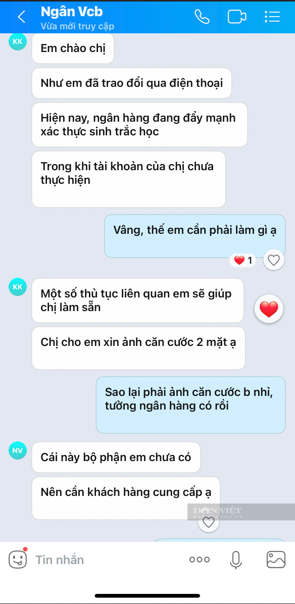 Thủ đoạn lừa đảo xác thực sinh trắc học tài khoản ngân hàng để chiếm đoạt tài sản- Ảnh 2.