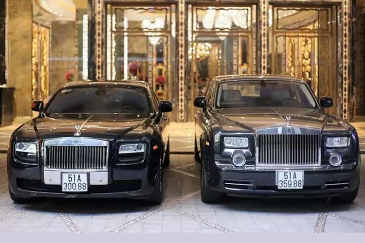 Loạt ôtô của Vạn Thịnh Phát bị thu giữ, có Rolls-Royce triệu đô