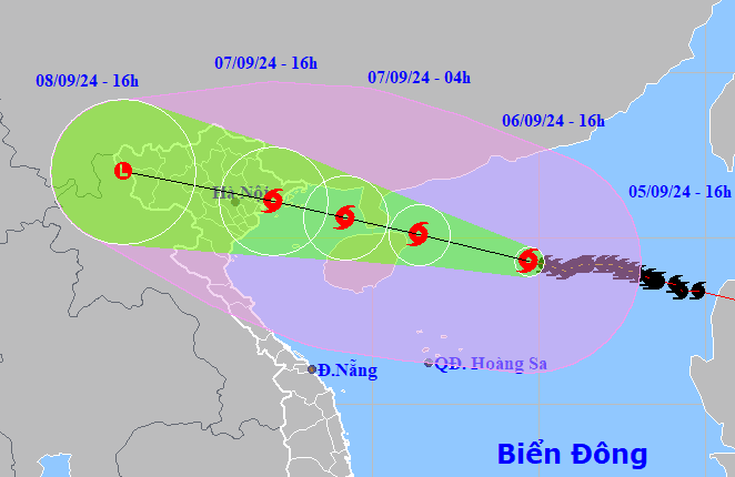 Sieu bao Yagi anh 1