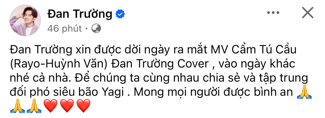 Các sao Việt mong mọi người bình an vượt qua cơn bão!- Ảnh 6.