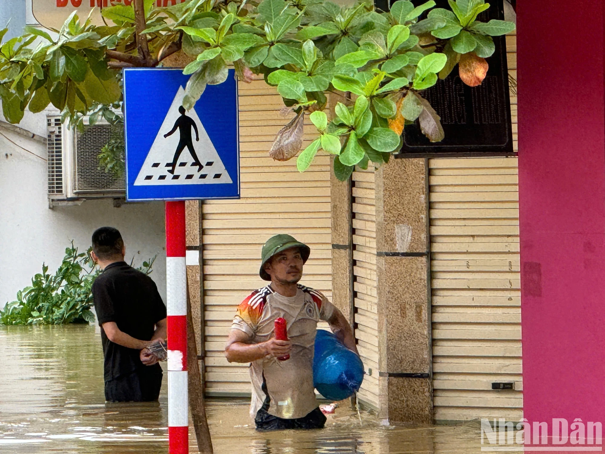 Nước đã ngập toàn thành phố Tuyên Quang ảnh 3