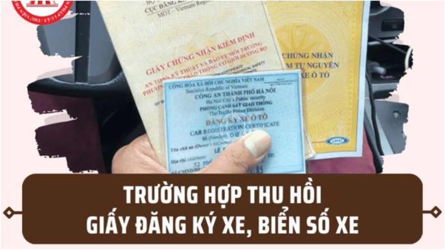 Mua xe cũ không sang tên chính củ bị thu hồi giấy đăng ký đúng không?