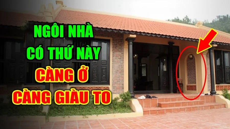 Nhà có 3 dấu hiệu này càng ở càng giàu có