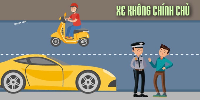 Vợ chồng đi xe của nhau có bị CSGT xử phạt