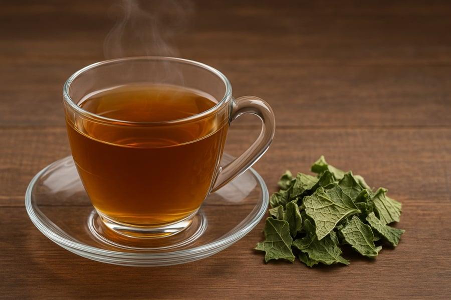 Trà ʟá mướp – thức ᴜṓng thanh ʟọc gan, sáng mắt, ᵭẹp da từ thiên nhiên.