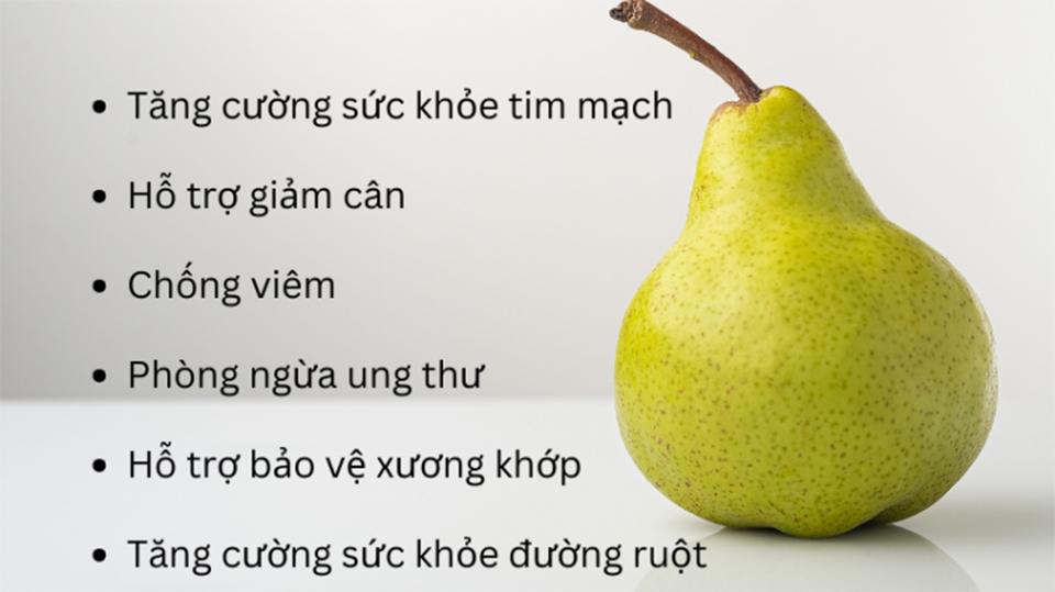 Lê đem đến rất nhiều lợi ích cho sức khoẻ