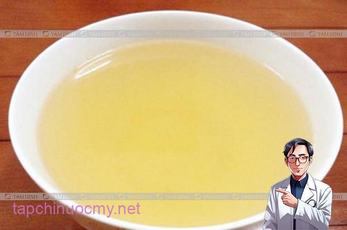 Nước sắc rau dền gai chữa gai cột sống