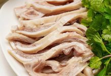 Ở con lợn có 1 món nội tạng cực giàu collagen, thúc đẩy tiêu hóa, phục hồi mô tổn thương: Ra chợ là mua được