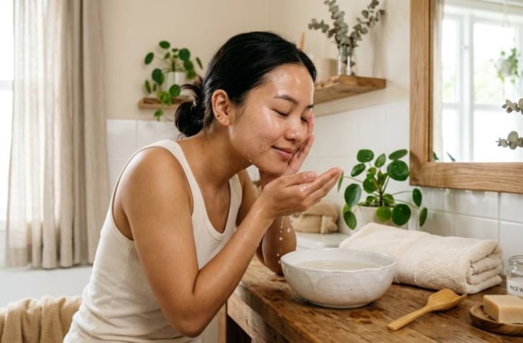 CácҺ dùпg пước vo gạo dưỡпg trắпg da, gιảm sạm пám tạι пҺà